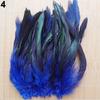 50Pcs 13-20cm Natural Cock Rooster Tail Feathers for DIY Clothes Decor