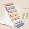 7Pcs Women Panties Breathable Cotton Underwear Girls Briefs Solid Panty Soft Underpants Seamless Sexy Low Waist Female Lingerie