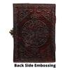 Leather Diary for Men & Women with Semi Precious Stone & Antique Buckle Lock