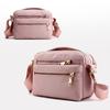 Casual Waterproof Nylon Shoulder Bags for Women Small Crossbody Messenger Bag Purse Female Multi-pocket Handbag Pouch