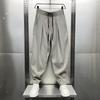 Casual Pants Men's Ruffian Handsome Wide Leg Trend Loose Folded Harlan Radish Pants