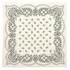 DOYOUKNOWMC ALL SEASON Paisley Print White Petite Scarf