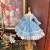 HAMRETHYPPZ BJD Ball Jointed Doll Dress Doll Costume Doll Maid Clothes Ball Jointed Doll Doll Dress Princess Maid Cute Light Blue Princess Cute Light