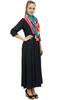 Bimba Women's Designer Black A-Line Kurta Kurti Indian Party Wear With