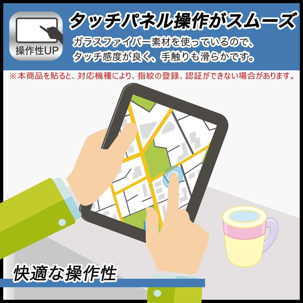 FILMEXT Film New Fire HD 8 12th Generation 2024 Release Protective Film Glass Film Thin Ultra Transparent Made In Japan (Ultra Fiber)