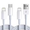 Кабель PD USB Type C, 20 Вт для iPhone 13, 12, 11 Pro Xs Max XR 8 8PLUS, зарядное устройство для быстрой зарядки MacBook iPad Pro, кабель USBC для передачи данных Type-C