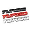 Car Body 3D Metal TURBO Emblem Badge Sticker Logo For All Auto Styling Accessories