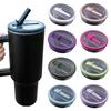 40oz Tumbler Flip Straw Lid Replacement Leak-Proof Splash Resistant Cover for Cup BPA-Free Reusable Glass