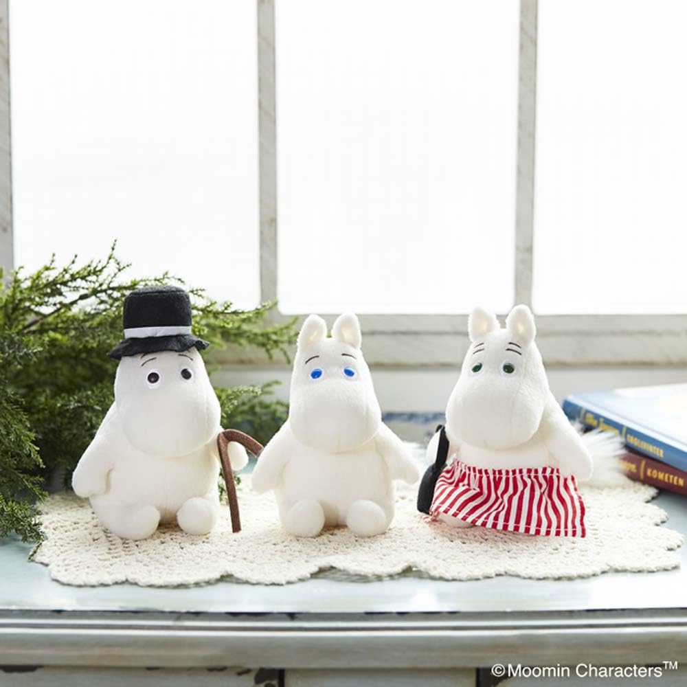 Sekiguchi Moomin Plush Toy 572038 Palm-sized