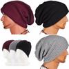 Winter Stretch Soft Ski Cap Warm Beanie Hat Knitted Caps Wool Knitted