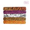 Children's Creative Animal Print Slap Bracelets Leopard Tiger Giraffe Pattern Woodland Theme Boys Birhday Party Gift Toys Favor