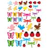 Spring Stickers from 1.5 To 3.7 Cm 86 Pieces