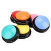 Vbestlife Voice Recording Dog Communication Pet Training Recording Talk Button for Home Use 6-Color Button, Button, Buzzer, 30-Second & Playback,