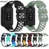Dual Color Silicone Watch Strap For Xiaomi Mi Band 7 Pro / Mi Band 8 SmartWatch Band Accessories For Mi Band 7pro WristBand Bracelet Accessories
