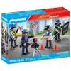 PLAYMOBIL 71730 Police Professions Set 4 Police Officers, Action Heroes, The Police Officers, 35 Pieces, From 4 Years