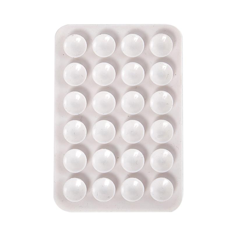 Silicone Suction Pad For Mobile Phone Fixture Suction Cup Backed Adhesive
