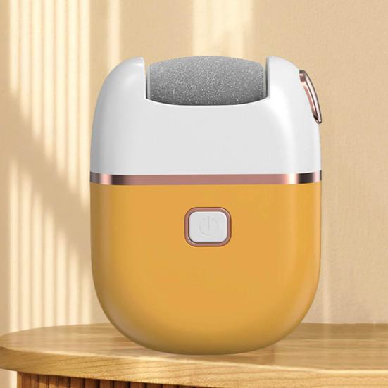 Электрическая пилка для ног, средство для удаления мозолей, аккумуляторная щетка для ног с ЖК-дисплеем, самоклеящиеся подушечки