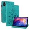 For Xiaomi Redmi Pad 2 Case Lily Flower Imprint Card Slots Leather Tablet Cover