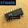 New and Original STI6608 VID-6608 SOP16 Instrument Stepper Motor IC Chip Instrument Stepper Motor Chip IC, Integrated Chip, Enca