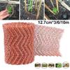 Copper Mesh Slug Repeller Rustproof Copper Wire Mesh Long Lasting Snail Repel Tool for Garden Plant Protection