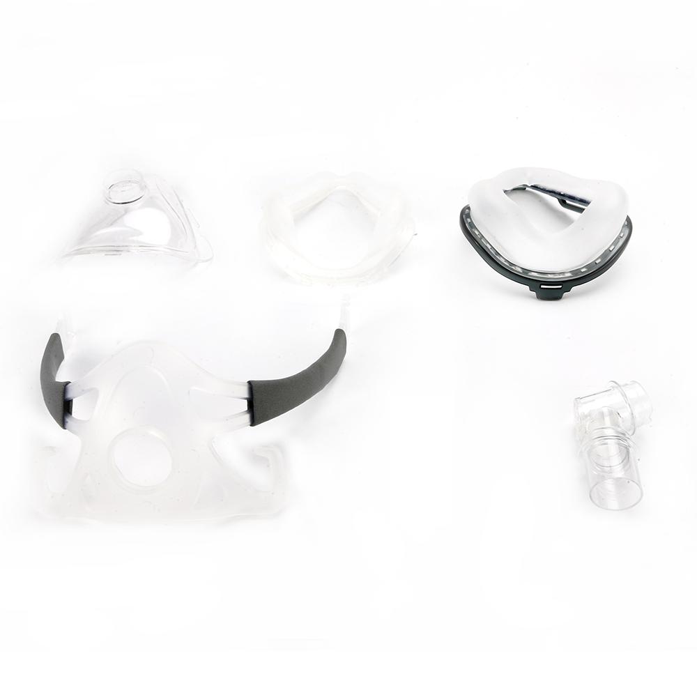 BMC F1A Full Face Mask CPAP Auto CPAP BiPAP Mask Wish Headgear for Sleep Apnea Snoring People