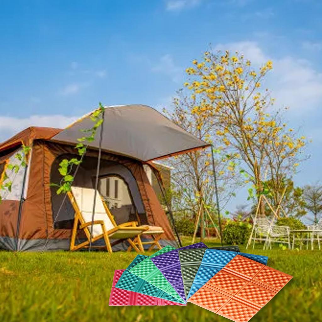 Outdoor Foldable Portable Foam Cushion Sitting Pad Beehive 6 Folding Foam Cushion Mat for Hiking OD