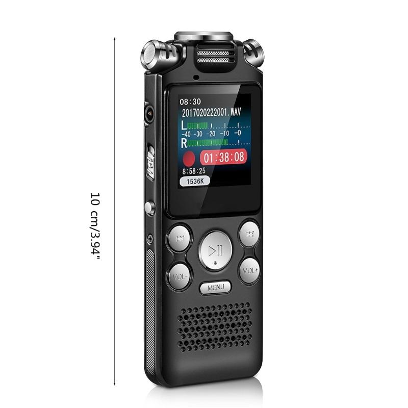 Digital Voice Activated Recorder Dictaphone Long Distance O Recording MP3 Player Noise Reduction Recorder Pen