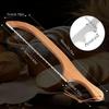 Premium Wooden Bread Lame with Ergonomic Handle Adjustable Blade for Uniform Slicing, Rustic Kitchen Tool for Artisan Breads and Pastries