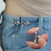 Waist Buckle Bow Pants Button Tightener Bowknot Jean Buttons for Loose Jeans Jeans