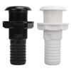 Boat Through Hull Connector 29mm Outlet Smooth Drainage Straight Drain Outlet Fittings Boat Plumbing