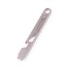 Hamans EDC Prybar Bottle Opener Titanium EDC Prybar Gear Mutitool CM Unit Scale Wrench with Clip 10-in-1