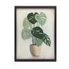 Monstera In a Pot Monstera In a Pot, 30X40 Cm, Frameless, Matte Paper 230 Gsm