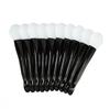 10pcs Facial Mask Brush Dual Sided with Spoon Soft Silicone Black Handle Mask Applicator Brush for