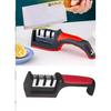 Pro Knife Sharpener Cutting Board Bread Knife 3 Piece Kitchen Set