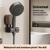 Wall Mounted Showerhead Bracket Adjustable Sprayer Fixed Base Bathroom Accessories