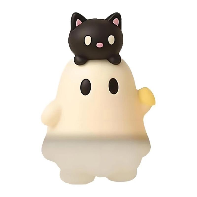 Ghostees Mystery Phone Buddy Хэллоуин Призрачные Аксессуары для Телефона Наклейка Милый Декор для Автомобиля Зеркало Заднего Вида Украшения на Приборную Панель