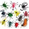 Plastic PVC Insect Model Ornaments: Educational Toys for Children's Cognitive Development