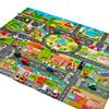 Caravan Road Play Mat Mini Car Jumbo Large Traffic Car Map Sheet Educational English 130 X 100 Percy's