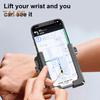 1 Set Armband Phone Holder 360 Degrees Rotatable Adjustable Men Women Outdoor Hiking Sports Running Walking Cycling Wrist Strap Cell Phone Mount