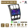 Android Carplay Car Radio For Hyundai Getz 2002-2011 Multimedia Player Head Unit Stereo GPS Navigation BT WIFI 4+64GB