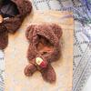 [Pet] Bear Hat Scarf