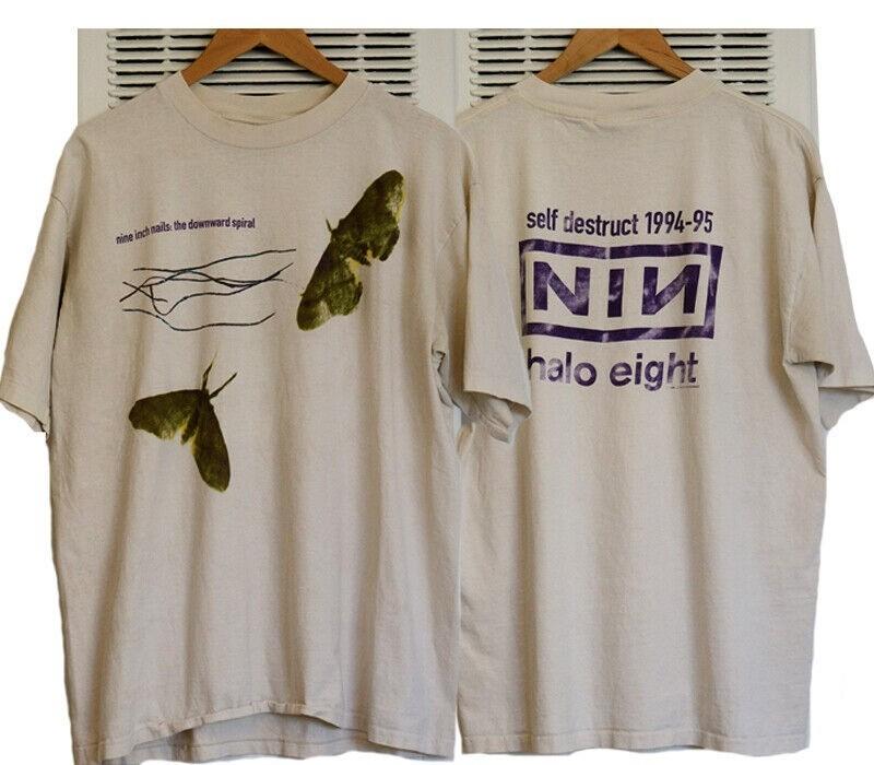 Nine Inch Nails The Downward Spiral Album from 1994 Sand T Shirt  21D393