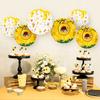 Paper Lantern Hanging Decoration Eco-friendly No Odor Easy To Assemble Bee Themed Paper Lantern Holiday Party Decoration