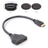 1080P HDMI Port Male To Female 1 Input 2 Output Splitter Cable Adapter Converter