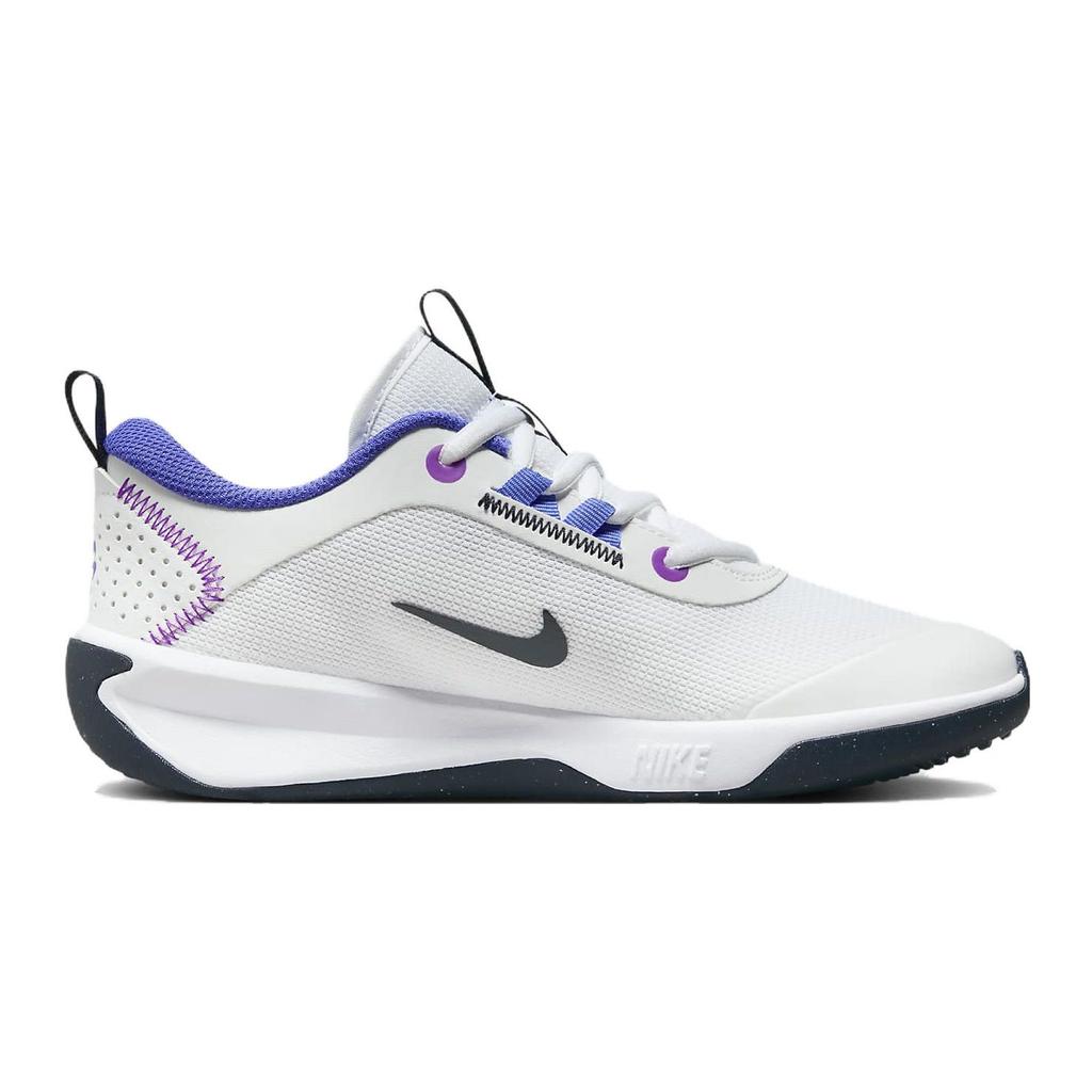 Nike Omni Multi-Court GS White Dark Obsidian Kids Sneakers Light-Ultramarine Fuchsia-Dream DM9027-104