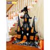 1pc Halloween 58-inch Super-large Haunted House Castle Standing Aluminum Foil Balloon, Horror Halloween, Haunted House Party