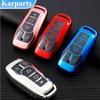 NEW TPU Car Key Case Cover Shell For Ford Fusion Mondeo Mustang F-150 Explorer Edge 2015 2016 2017 2018 Protect Fob Accessories
