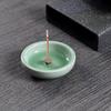 HOTINBO Incense Holder, Ceramic, for Incense Sticks, Aromatherapy, and Buddhist Altars, Stylish Incense Burner, Soothing Aid for Yoga, Meditation,