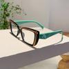 Vintage Cat Eye Glasses Women  New Fashion Multicolor Rim Eyewear Trendy Stylish Design Non-prescription Eyeglasses