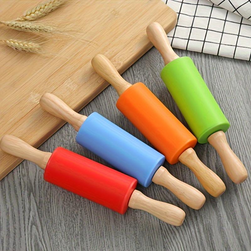 1pc Small Non-Stick Rolling Pin Perfect for Pizza, Pie, Cookie, Dumplings, Noodles Easy-to-Use Kitchen Utensil with Smooth Dough Release